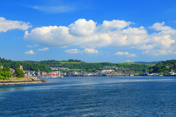 Oban, the town in Scotland