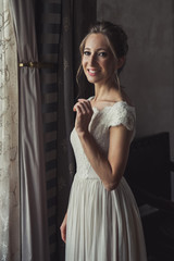 Naklejka premium portrait of young woman
