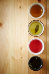 Fototapeta premium Various tea background