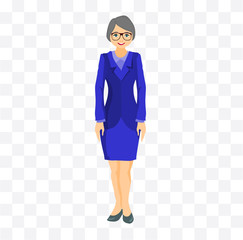 female isolated illustration. woman