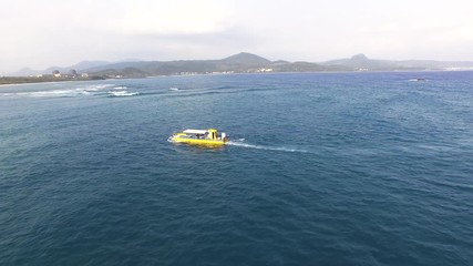 aerial view of kenting national park. Taiwan