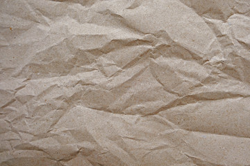 Crumpled paper texture background