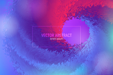 Abstract 3d Background. Modern Colorful Liquid. Abstract Wave Cover with Vibrant Gradient. Abstract Background with Vibrant Gradient for Flyer, Banner, Cover, Business Presentation.