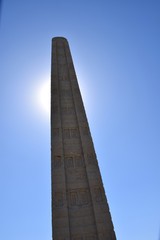 Fototapeta na wymiar Stele in Axum