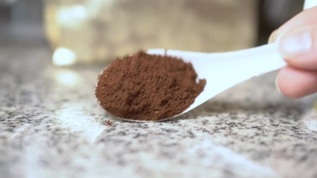 Finely Ground Coffee Close Up