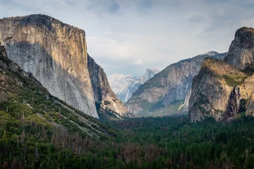 Foto auf Glas Yosemite-Übersicht © Andreas Goss