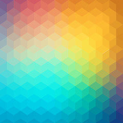 Multicolored abstract background, mosaic tiles concept, vector illustration.