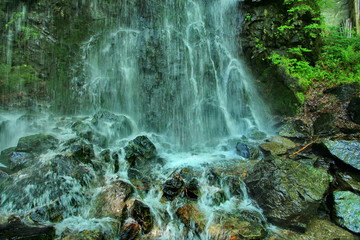 Waterfall in Slovenia