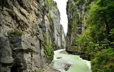 In der Aare Schlucht bei Meiringen