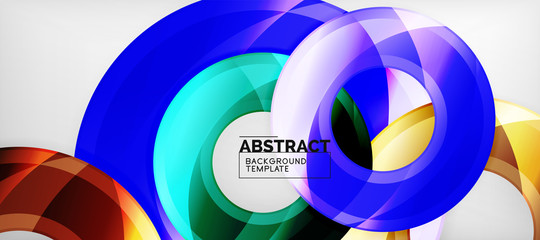 Obraz premium Modern geometrical abstract background, vector design