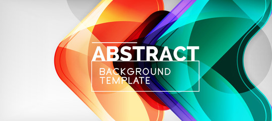 Techno lines, hi-tech futuristic abstract background template with arrow shapes