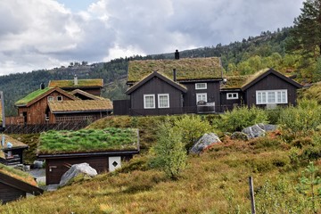 Domy Norwegia, droga na Kjerag