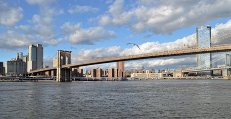 Obraz premium Most Brookliński.