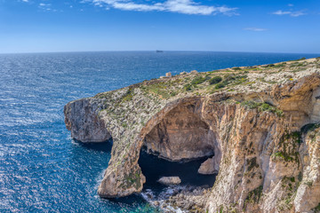 Fototapeta premium Blue Grotto and Nature landmarks of Malta