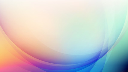 Abstract curved colorful background