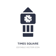 times square icon on white background. Simple element illustration from Tools and utensils concept.