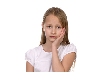 Fototapeta premium Junges trauriges Mädchen