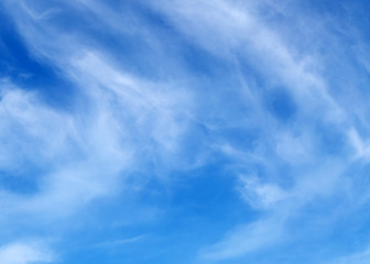 3d rendering of wide blue sky