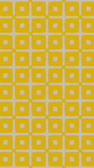 Ornate geometric pattern and two-tone abstract background