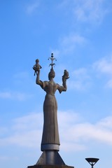 Statue imperia am Konstanzer Hafen