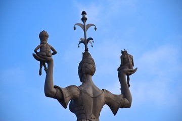 Statue imperia am Konstanzer Hafen
