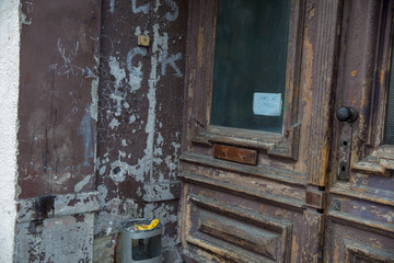 Old door in berlin