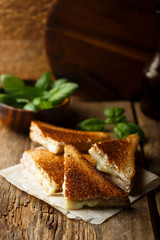 Grilled cheese sandwich