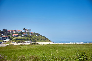 Fototapeta premium Bidart is a coastal small town in the Pays Basque, South west France