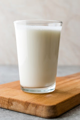 Turkish Drink Ayran or Kefir / Buttermilk made with yogurt.