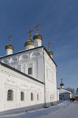 City Gorokhovets winter. Russia.