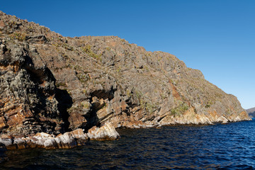 Jezioro Titicaca po stronie Boliwii