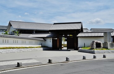 Exterior view of Kodokan, Mito, Ibaraki, Japan