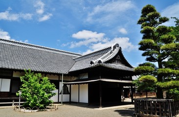 Exterior view of Kodokan, Mito, Ibaraki, Japan