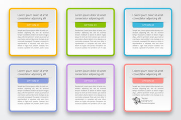 Infographics Web Banner & Label Design	