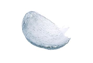 Сosmetic liquid gel white background isolated