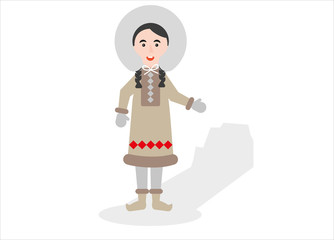 Inuit girl
