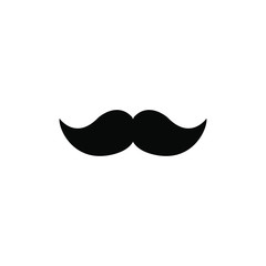 Obraz premium Moustache vector icon