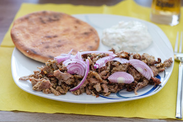 Gyros vom Grill