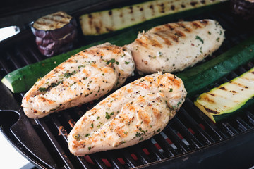 Hühnerbrust vom Grill