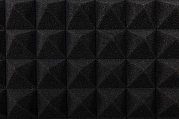 acoustic foam wall pattern.