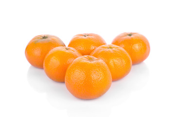 orange isolated on white background