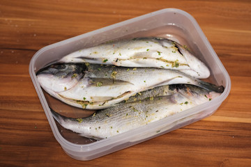 Goldbrasse, Dorade vom Grill