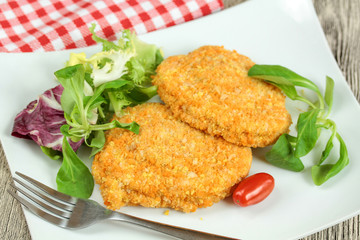 escalopes panées