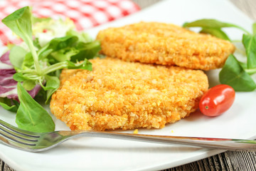 escalopes panées