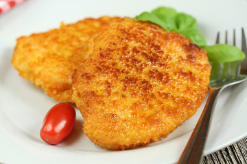escalopes panées