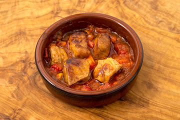 Tapas mit Schweinefleisch