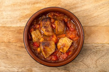 Tapas mit Schweinefleisch