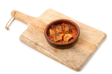 Tapas mit Schweinefleisch