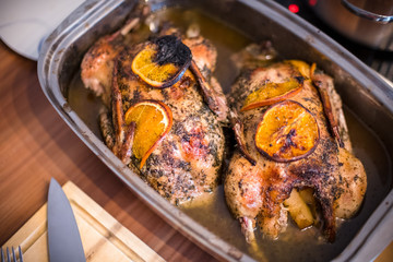 Ente aus dem Ofen