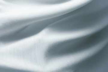 Fototapeta premium Wavy white fabric